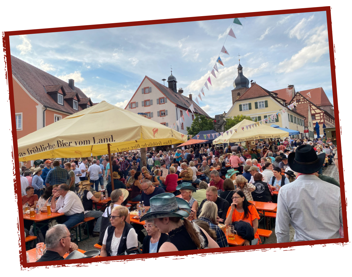 Westernstadt Merkendorf am 11. und 12. Juli 2026